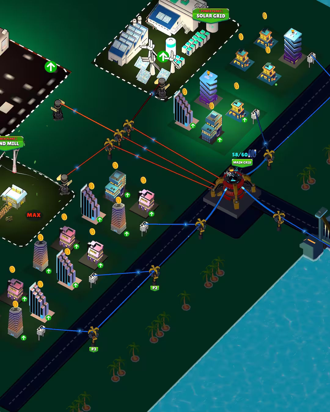 In Game Screenshot from Electric City