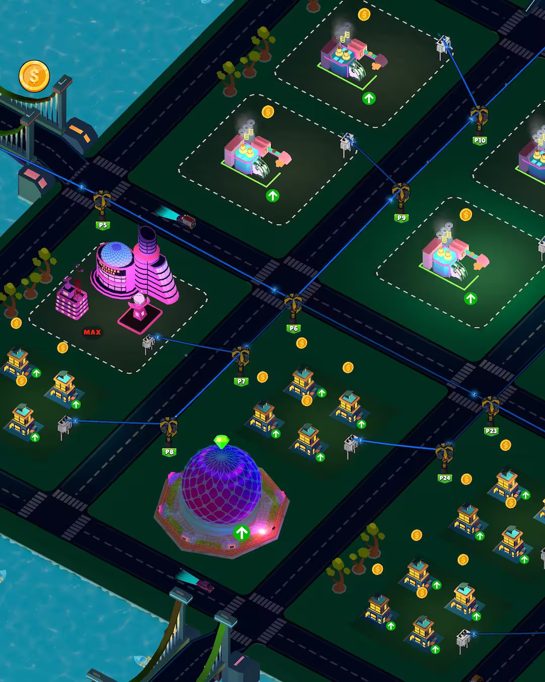 In Game Screenshot from Electric City