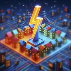 Electric City Icon - Android Game Published by SuperSonic